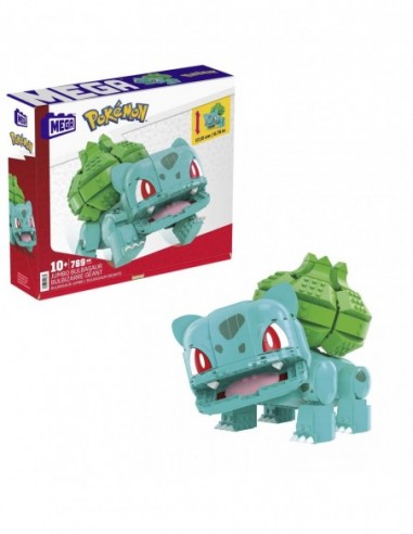 FIGURA MATTEL MEGA CONSTRUX POKEMON JUMBO BULBASUR MEGA CONSTRUX 789 PCS