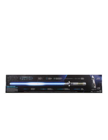 PREVENTA EZRA BRIDGER FORCE FX ELITE SABLE DE LUZ REPLICA STAR WARS AHSOKA THE BLACK SERIES