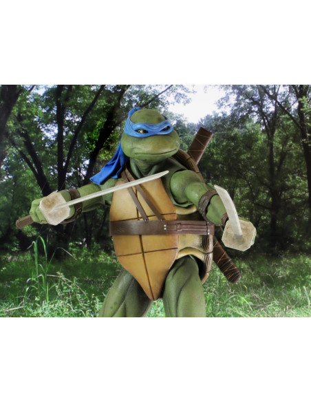 LEONARDO - TEENAGE MUTANT NINJA TURTLES MOVIE 1990 1:4 SCALE (RE-RUN)