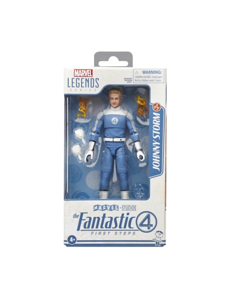 ENVÍO (SOLO PARA CLIENTES CON RESERVA) MARVEL LEGENDS SERIES LOS 4 FANTASTICOS: PRIMEROS PASOS JOHNNY STORM