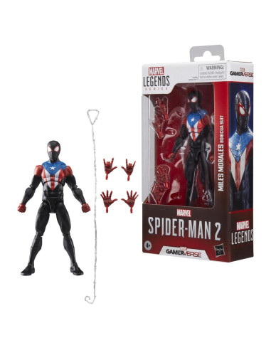MARVEL LEGENDS SERIES SPIDER-MAN 2 MILES MORALES (BORICUA SUIT)