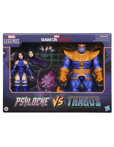 PREVENTA PSYLOCKE VS THANOS PAK 2 FIGURAS - GAMERVERSE MARVEL LEGENDS SERIES