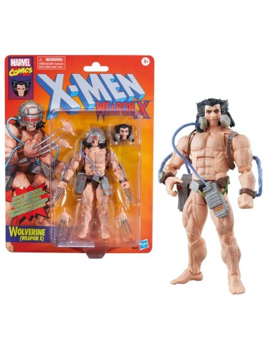 PREVENTA WOLVERINE WEAPON X - X MEN MARVEL LEGENDS SERIES