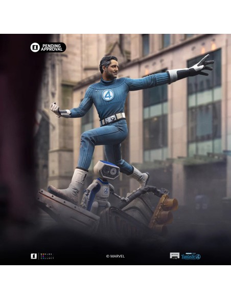 ESTATUA MISTER FANTÁSTICO - THE FANTASTIC FOUR: FIRST STEPS - ART SCALE 1/10 - IRON STUDIOS