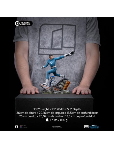 ESTATUA MISTER FANTÁSTICO - THE FANTASTIC FOUR: FIRST STEPS - ART SCALE 1/10 - IRON STUDIOS
