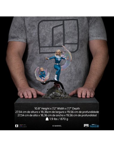 ESTATUA MUJER INVISIBLE - THE FANTASTIC FOUR:...