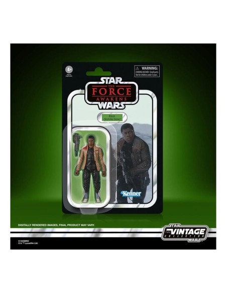 HASBRO STAR WARS THE FORCE AWAKENS THE VINTAGE COLLECTION FINN STARKILLER BASE