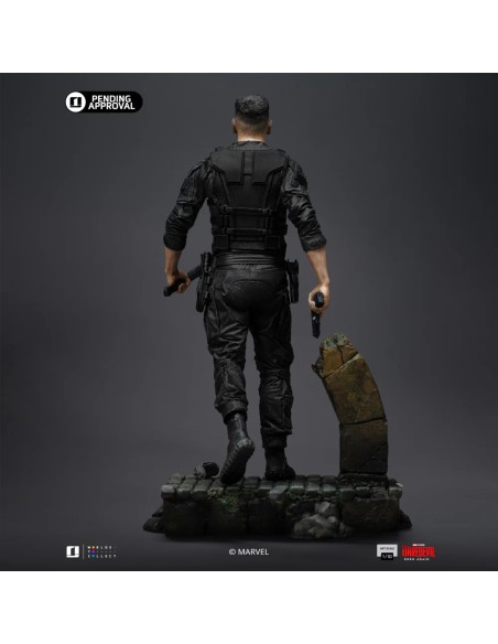PREVENTA ESTATUA PUNISHER - DAREDEVIL: BORN AGAIN - IRON STUDIOS