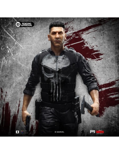 PREVENTA ESTATUA PUNISHER - DAREDEVIL: BORN AGAIN - IRON STUDIOS