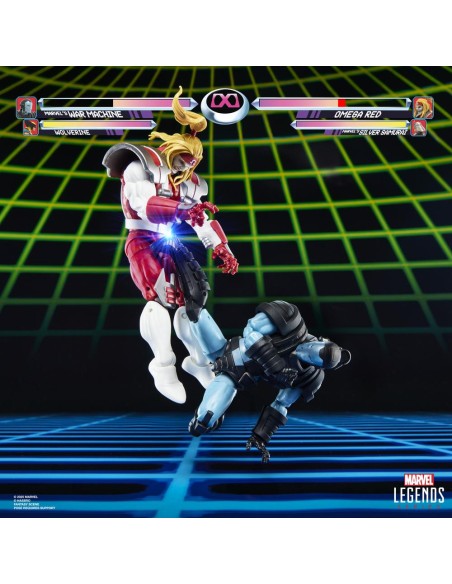 HASBRO MARVEL LEGENDS SERIES GAMERVERSE WAR MACHINE VS OMEGA RED