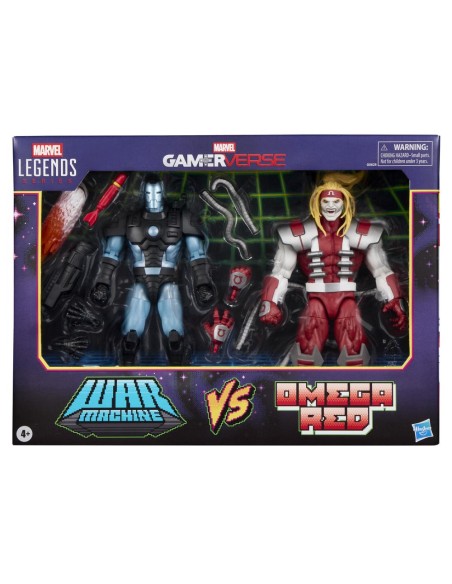 HASBRO MARVEL LEGENDS SERIES GAMERVERSE WAR MACHINE VS OMEGA RED