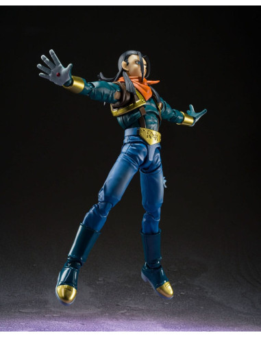 SUPER ANDROID 17 DRAGON BALL GT SH FIGUARTS