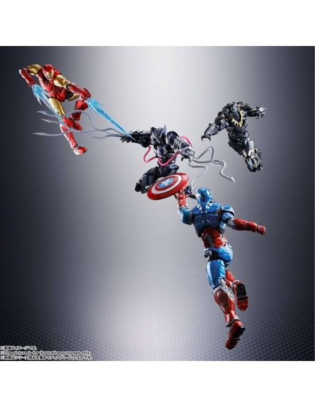 TAMASHII NATIONS SH FIGUARTS - MARVEL TECH-ON WOLVERINE VENOM SYMBIOTE