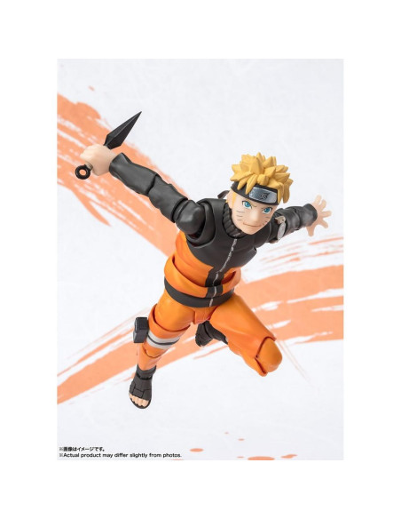 NARUTO SHIPPUDEN SH FIGUARTS NARUTOP99 NARUTO UZUMAKI 14.5CM