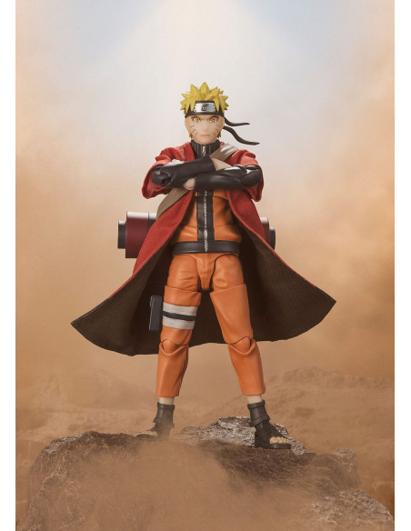 NARUTO SHIPPUDEN S.H. FIGUARTS NARUTO UZUMAKI (SAGE MODE) - SAVIOR OF KONOHA
