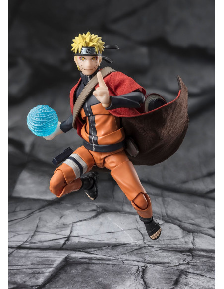 NARUTO SHIPPUDEN S.H. FIGUARTS NARUTO UZUMAKI (SAGE MODE) - SAVIOR OF KONOHA