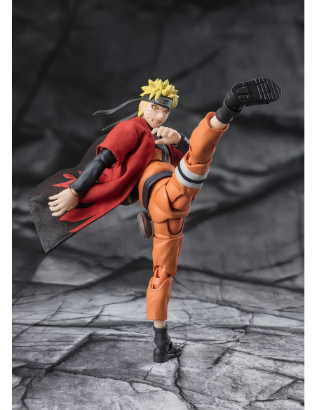 NARUTO SHIPPUDEN S.H. FIGUARTS NARUTO UZUMAKI (SAGE MODE) - SAVIOR OF KONOHA