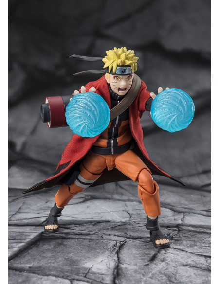 NARUTO SHIPPUDEN S.H. FIGUARTS NARUTO UZUMAKI (SAGE MODE) - SAVIOR OF KONOHA