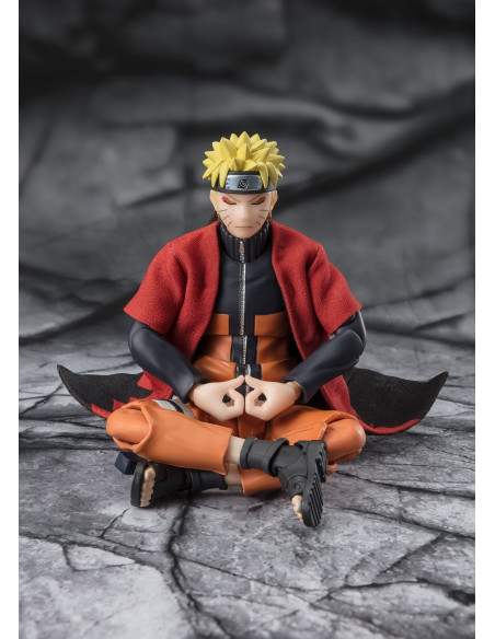 NARUTO SHIPPUDEN S.H. FIGUARTS NARUTO UZUMAKI (SAGE MODE) - SAVIOR OF KONOHA