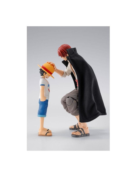 SHANKS & MONKEY D. LUFFY CHILDHOOD - ONE PIECE SH FIGUARTS COLLECTORS