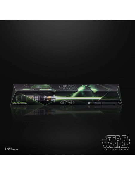 RÉPLICA HASBRO FORCE FX ÉLITE STAR WARS BLACK SERIES SABLE DE LUZ LUKE SKYWALKER