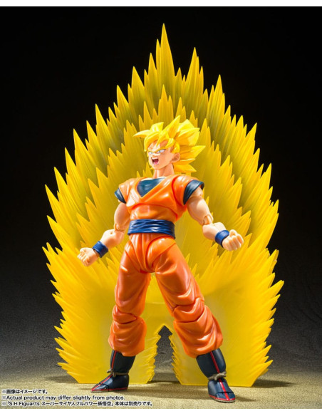 DRAGON BALL Z ACCESORIOS S.H. FIGUARTS SON GOKU'S EFFEKT PARTS SET TELEPORT KAMEHAMEHA