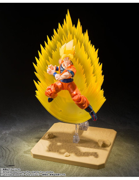 DRAGON BALL Z ACCESORIOS S.H. FIGUARTS SON GOKU'S EFFEKT PARTS SET TELEPORT KAMEHAMEHA