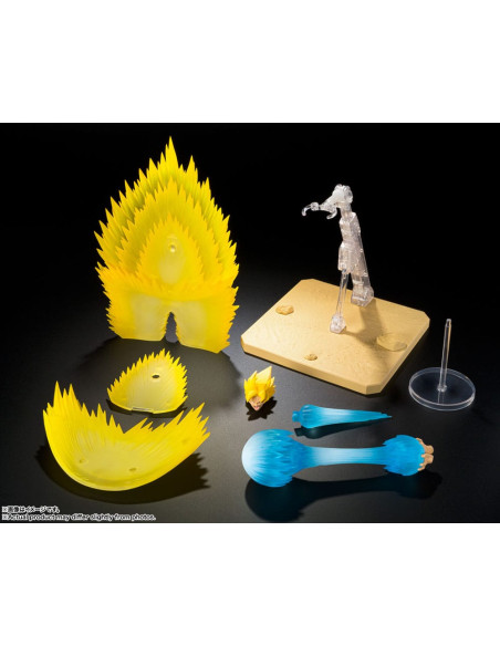 DRAGON BALL Z ACCESORIOS S.H. FIGUARTS SON GOKU'S EFFEKT PARTS SET TELEPORT KAMEHAMEHA