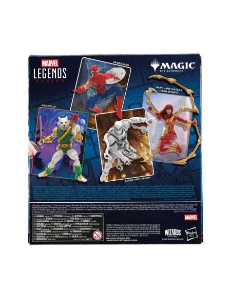 PREVENTA MARY JANE WATSON IRON SPIDER - MARVEL LEGENDS SERIES & MAGIC: THE GATHERING