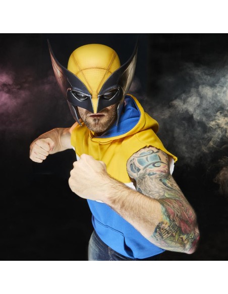 PREVENTA RÉPLICA CASCO PREMIUM HASBRO MARVEL TUDIOS DEADPOOL & WOLVERINE - WOLVERINE
