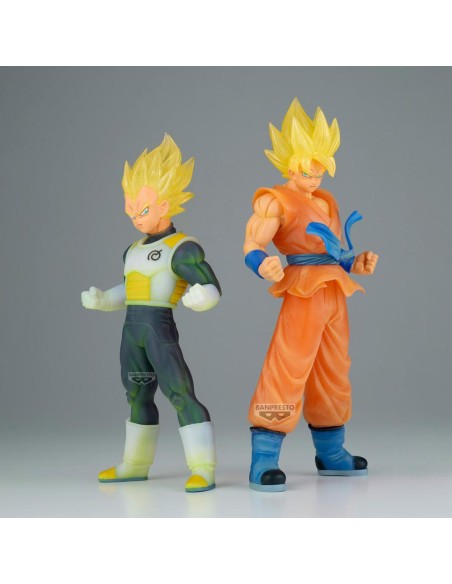 PREVENTA BANPRESTO DRAGON BALL SUPER CLEARISE SON GOKU & VEGETA (B:VEGETA)