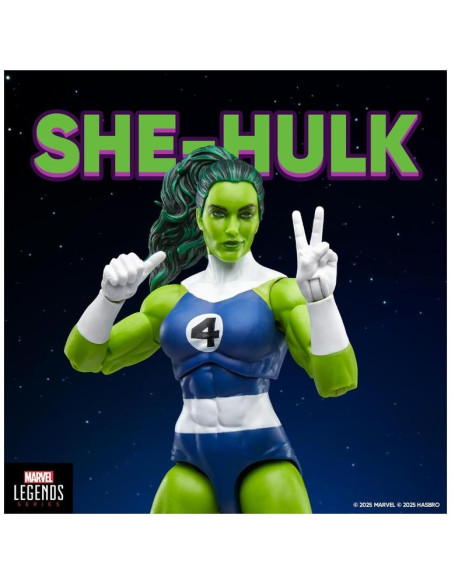 SHE-HULK - FANTASTIC 4 MARVEL LEGENDS SERIES