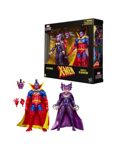 PREVENTA DEATHBIRD & GLADIATOR X-MEN MARVEL LEGENDS SERIES