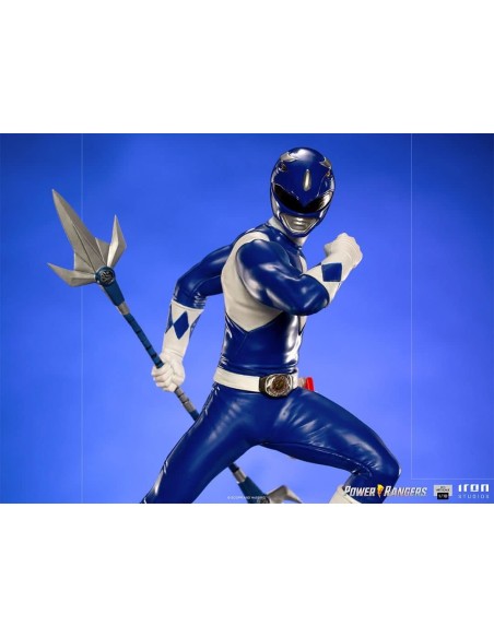 STATUE BLUE RANGER - MIGHTY MORPHIN POWER RANGERS - 1/10 - IRON STUDIOS