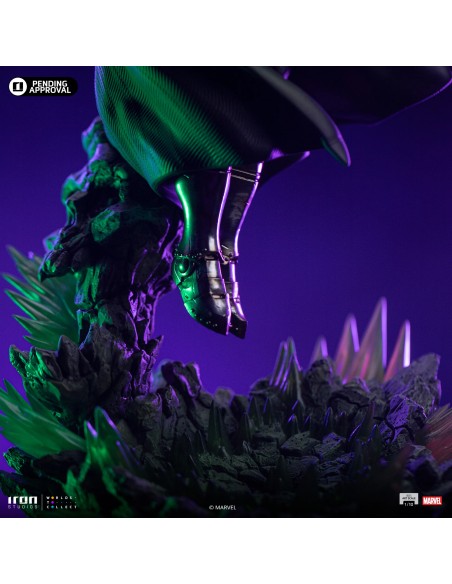 ESTATUTA DR DOOM - INFINITY GAUNTLET DIORAMA - 1/10 - IRON STUDIOS