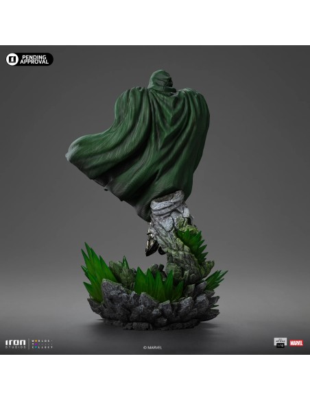 ESTATUTA DR DOOM - INFINITY GAUNTLET DIORAMA - 1/10 - IRON STUDIOS