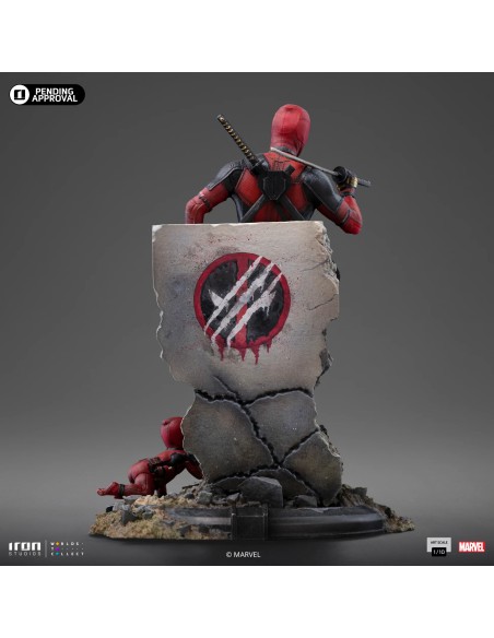 ESTATUA DEADPOOL - DEADPOOL & WOLVERINE - 1/10 - IRON STUDIOS