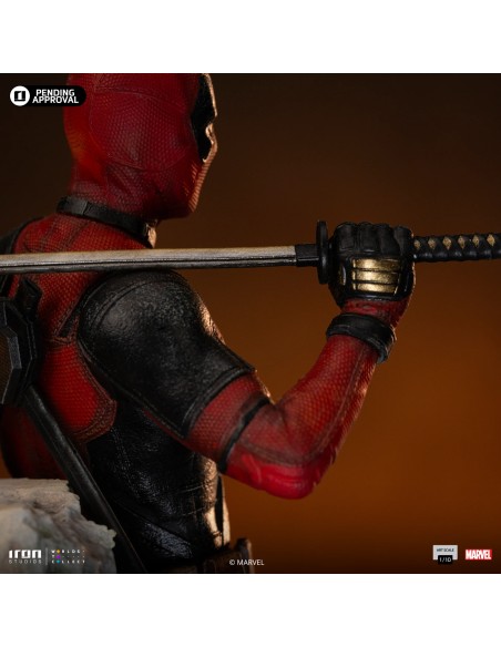 ESTATUA DEADPOOL - DEADPOOL & WOLVERINE - 1/10 - IRON STUDIOS