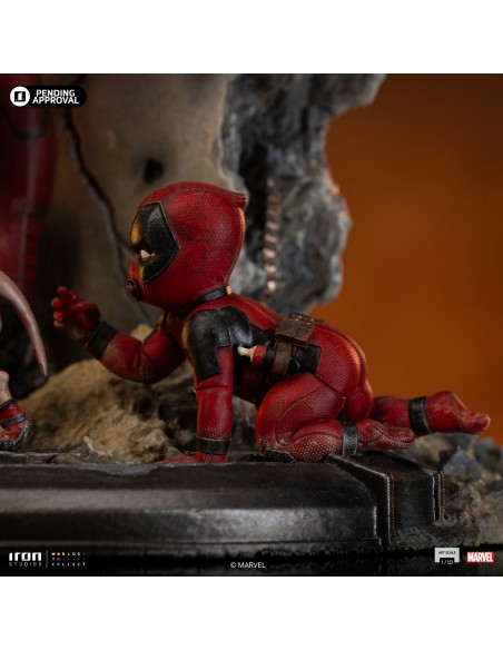 ESTATUA DEADPOOL - DEADPOOL & WOLVERINE - 1/10 - IRON STUDIOS