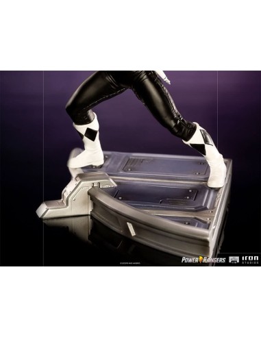 STATUE BLACK RANGER -MIGTHY MORPHIN POWER...