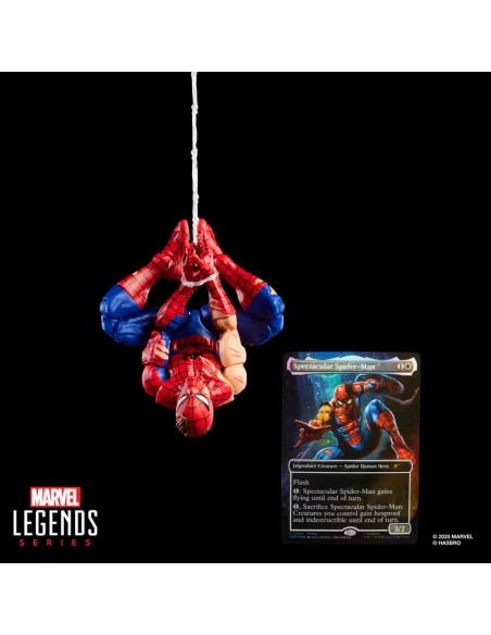 ENVÍO (SOLO PARA CLIENTES CON RESERVA) BATTLE-DAMAGED SPIDER-MAN - MARVEL LEGENDS SERIES & MAGIC: THE GATHERING