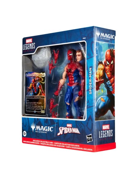ENVÍO (SOLO PARA CLIENTES CON RESERVA) BATTLE-DAMAGED SPIDER-MAN - MARVEL LEGENDS SERIES & MAGIC: THE GATHERING
