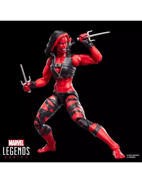 PREVENTA RED SHE-HULK - MARVEL LEGENDS SERIES