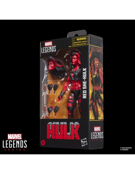 PREVENTA RED SHE-HULK - MARVEL LEGENDS SERIES
