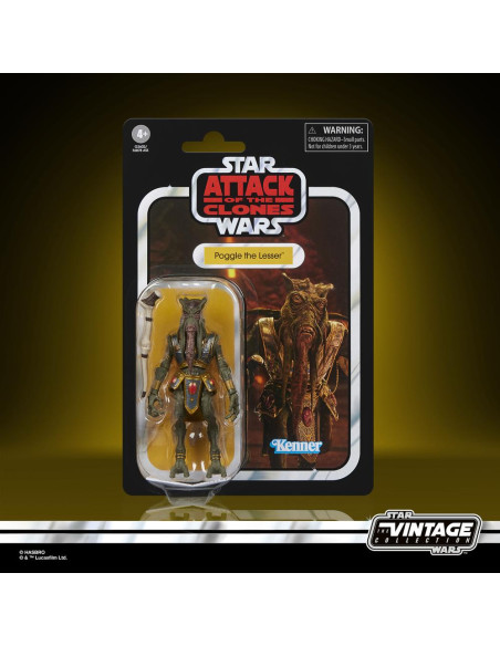 PREVENTA HASBRO STAR WARS ATTACK OF THE CLONES POGGLE THE LESSER