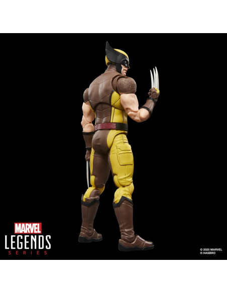 PREVENTA HASBRO MARVEL LEGENDS SERIES DEADPOOL & WOLVERINE - WOLVERINE (BROWN SUIT)