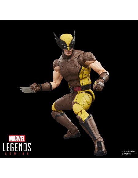 PREVENTA HASBRO MARVEL LEGENDS SERIES DEADPOOL & WOLVERINE - WOLVERINE (BROWN SUIT)