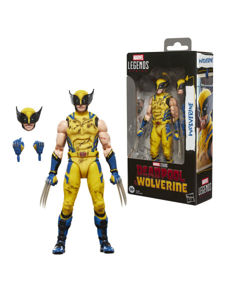 PREVENTA WOLVERINE (DAMAGED) - DEADPOOL & WOLVERINE MARVEL LEGENDS SERIES