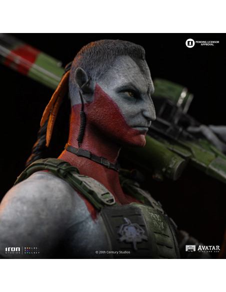 PREVENTA MILES QUARITCH - AVATAR 3: FIRE AND ASH - 1/10 - IRON STUDIOS