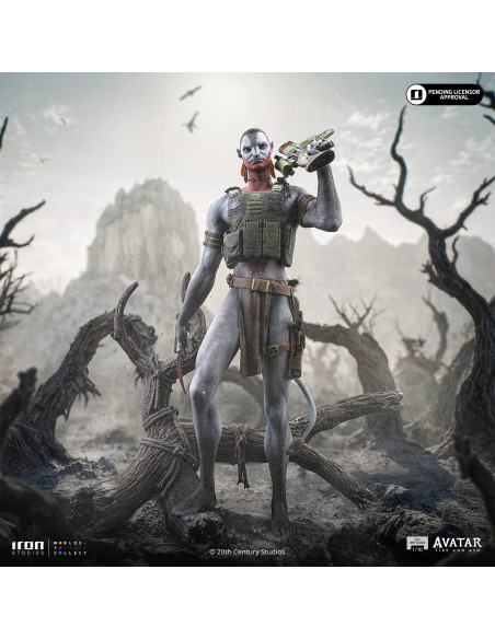 PREVENTA MILES QUARITCH - AVATAR 3: FIRE AND ASH - 1/10 - IRON STUDIOS